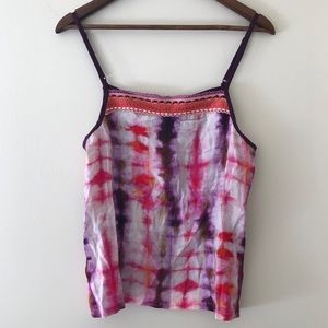 NWT Anthropologie Bl-nk Areena Tank Pink/Rose M